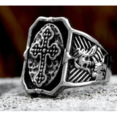 Gothic Cross Ring