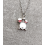Dainty Drum Necklace