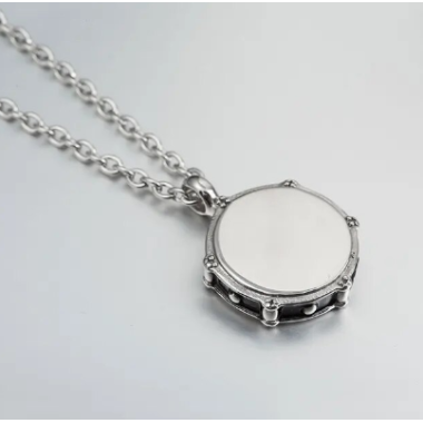 snare drum necklace