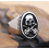 skull guitar ring