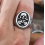 guitar skull ring