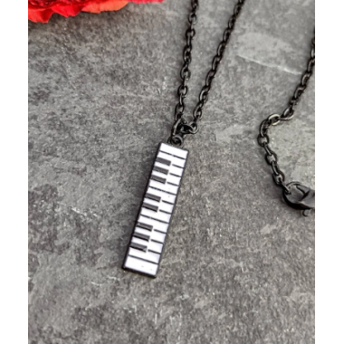 keyboard necklace