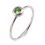peridot dainty ring
