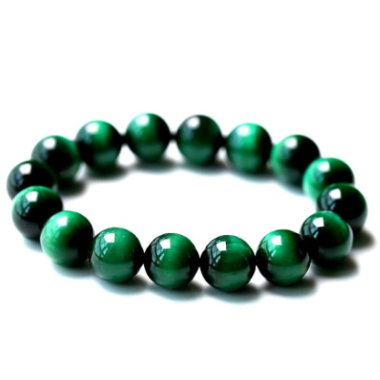 green tiger eye bracelet